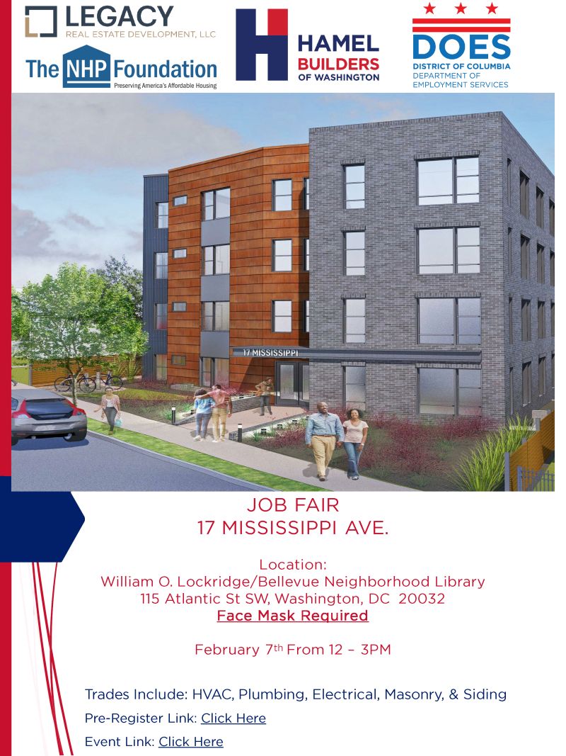 Hamel Builders Inc. 17 Mississippi Job Fair